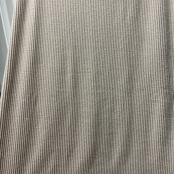NWT: Tres Bien Oatmeal Corded Gauze Dress Sz: Small - Picture 10 of 11